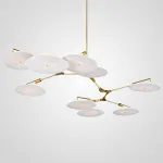 Люстра на штанге Адель Branching With Porcelain Disc BD 9