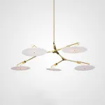 Люстра на штанге Адель Branching With Porcelain Disc BD 5