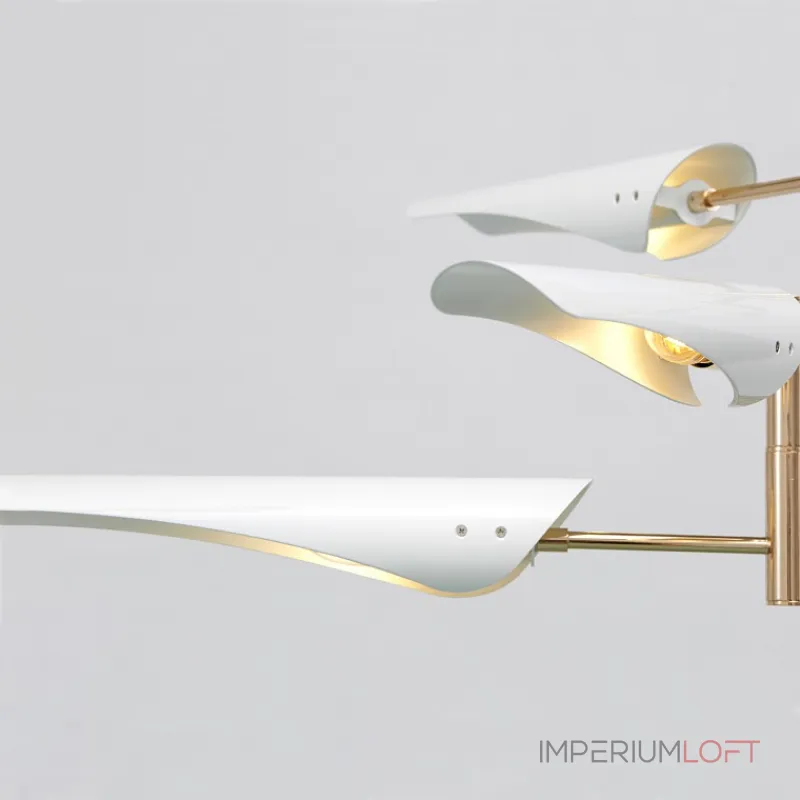 Люстра на штанге BEAM 6 Белый