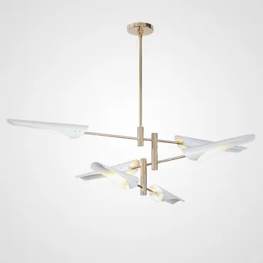 Люстра на штанге BEAM 6 Белый Люстра на штанге BEAM 6 Белый