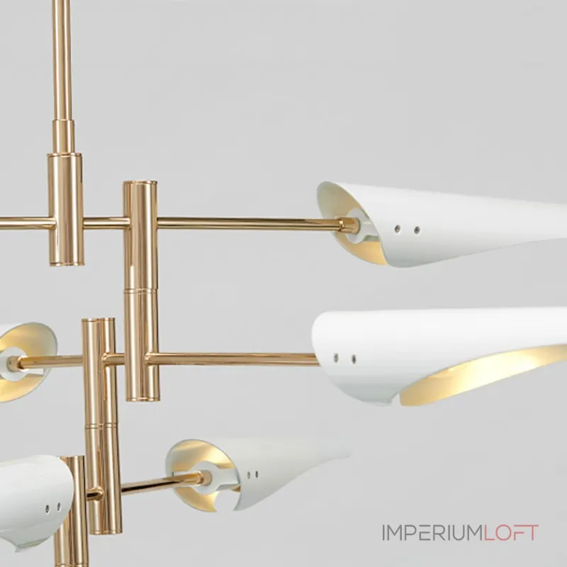 Люстра на штанге BEAM 6 Белый