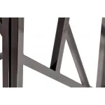 Столик журнальный высокий из мрамора 47ED-FS015BLSM от ImperiumLoft