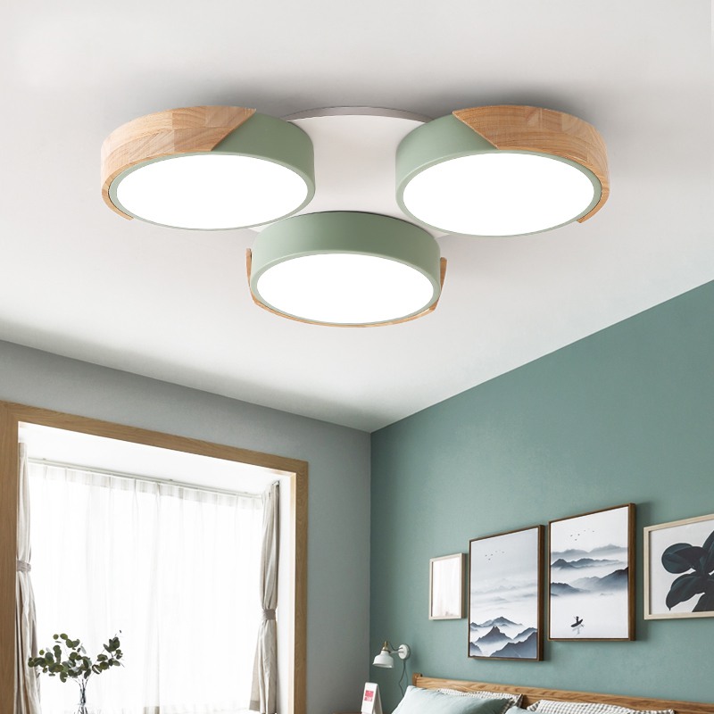 Потолочная люстра CLIP 7 Зеленый