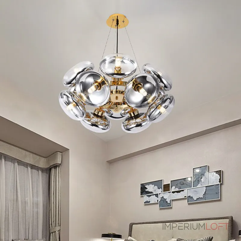 Подвесная люстра GRAZ 12 Хром от ImperiumLoft Подвесная люстра GRAZ 12 Хром от ImperiumLoft