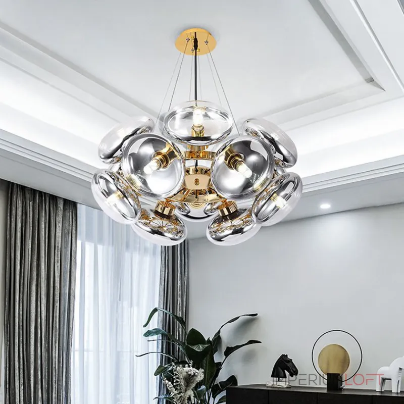 Подвесная люстра GRAZ 12 Хром от ImperiumLoft Подвесная люстра GRAZ 12 Хром от ImperiumLoft
