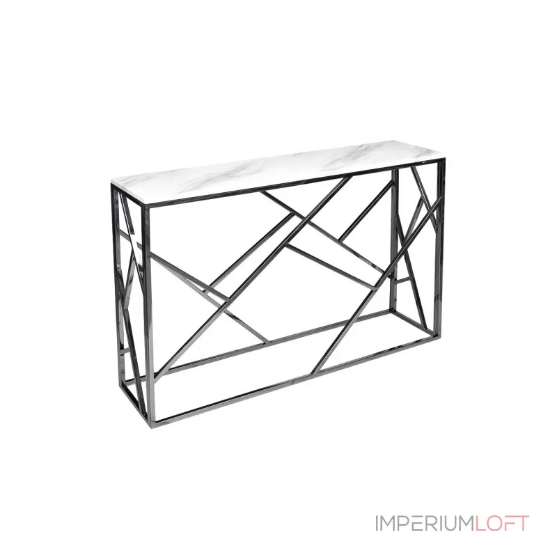 Консоль с мраморной столешницей GY-CST2051214BLSM от ImperiumLoft
