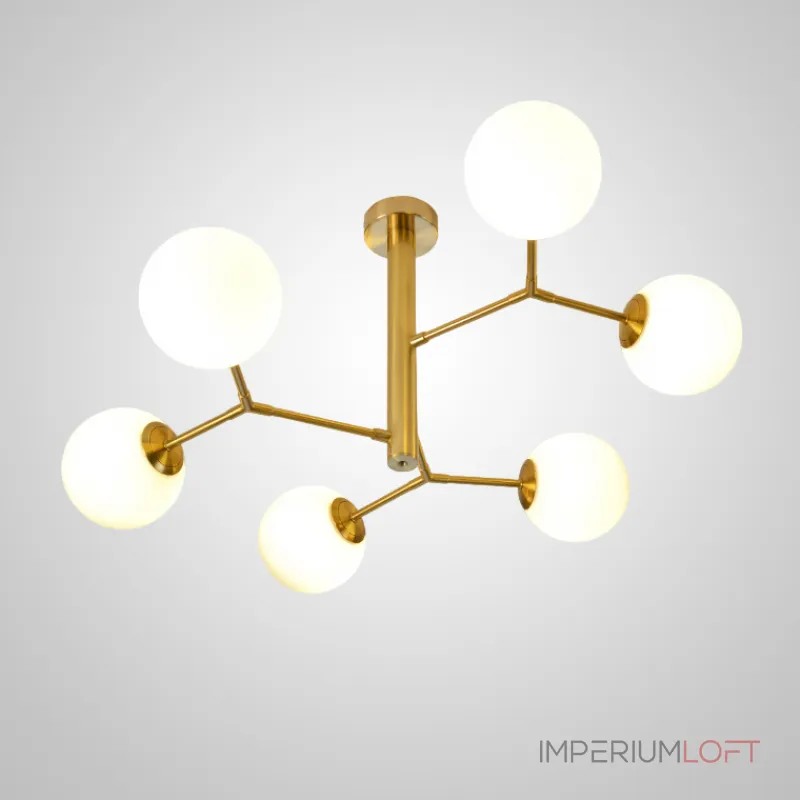 Потолочная люстра TWIGGY D80 Gold Потолочная люстра TWIGGY D80 Gold