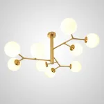 Потолочная люстра TWIGGY D106 Gold