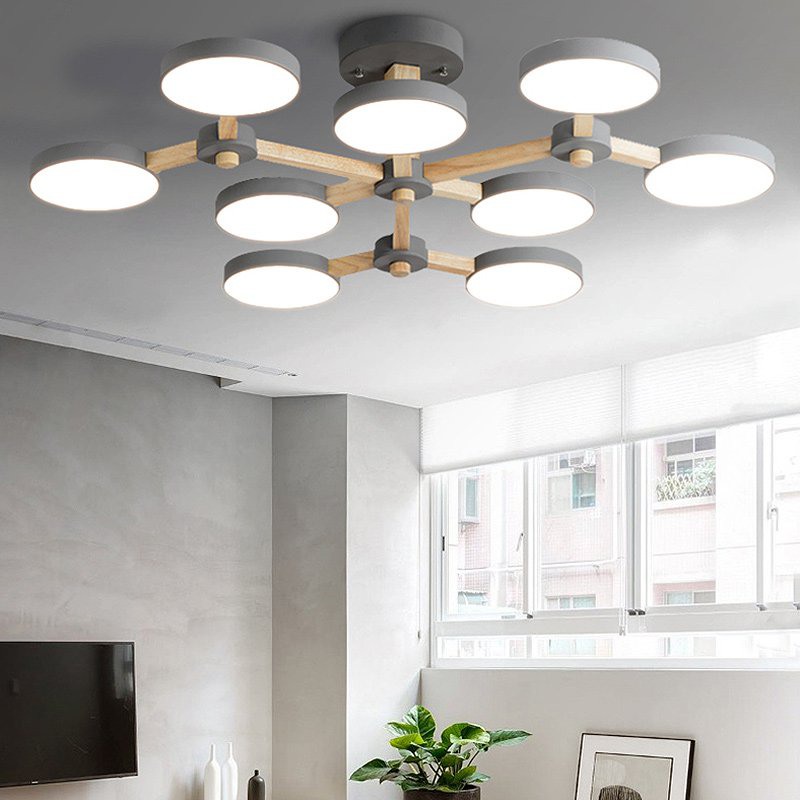 Потолочная люстра TURNA Серый