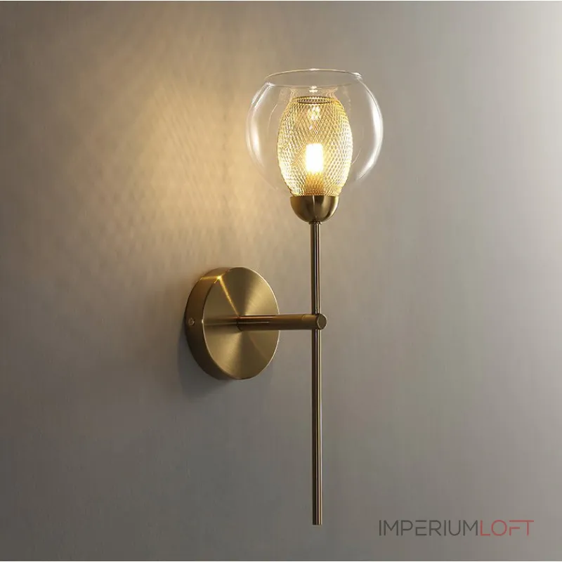 Настенное бра IGEN WALL Mesh Black от ImperiumLoft