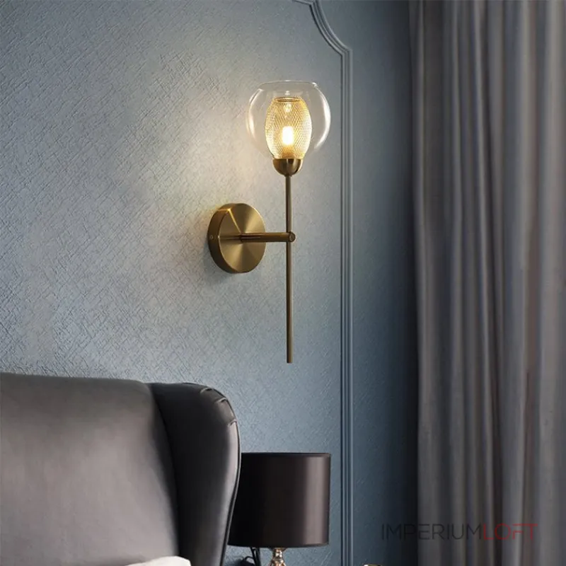 Настенное бра IGEN WALL Mesh Black от ImperiumLoft