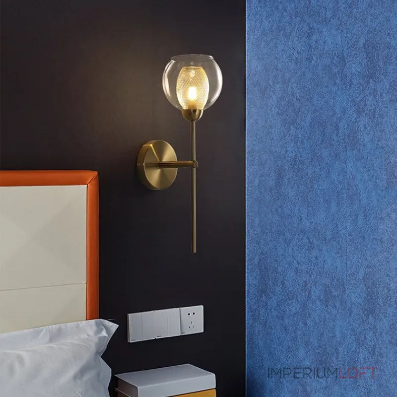 Настенное бра IGEN WALL Mesh Black от ImperiumLoft