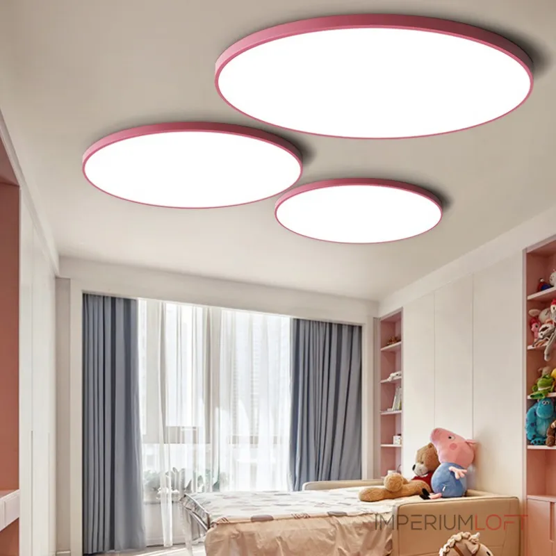 Потолочный светильник SLIM D40 Черный от ImperiumLoft