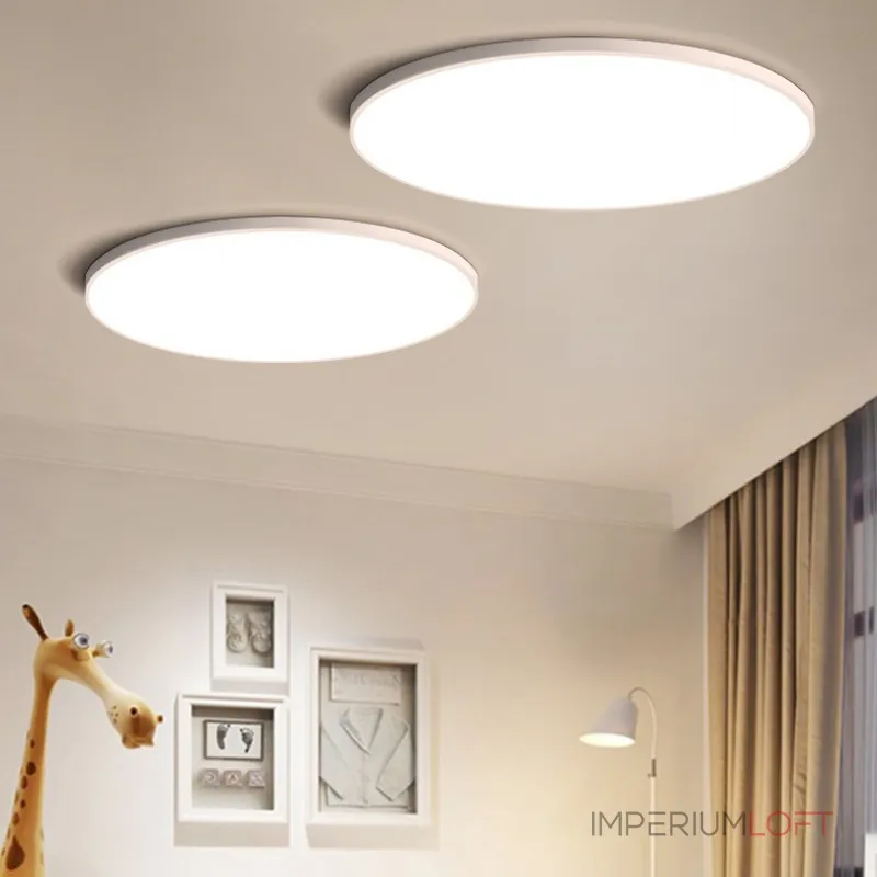 Потолочный светильник SLIM D40 Черный от ImperiumLoft