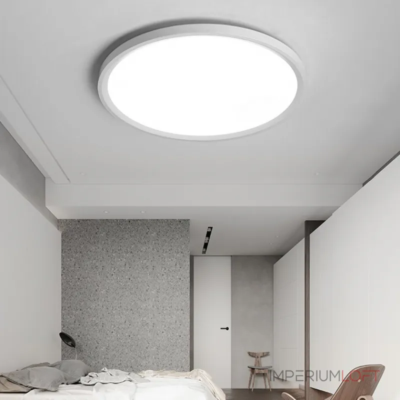 Потолочный светильник EXTRASLIM D50 Black от ImperiumLoft