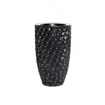 Кашпо жемчужно-черное ZS-C785BL-19 от ImperiumLoft