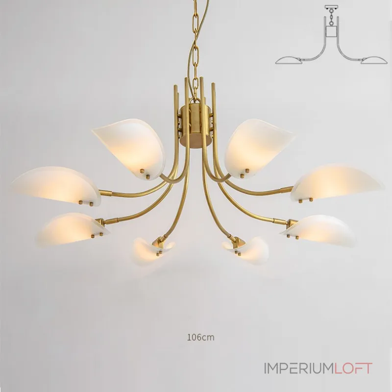 Подвесная люстра BELLVIK 8 D106 от ImperiumLoft