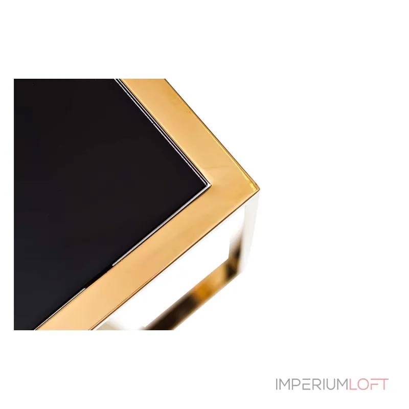 Стол журнальный на металлическом каркасе 13RX5076M-GOLD от ImperiumLoft