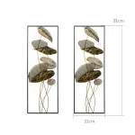 Дизайнерский настенный декор цветы в рамке LaLume-KKK00129 от ImperiumLoft