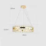 Подвесная люстра LUCERA 8 D60 от ImperiumLoft