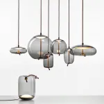 Подвесной светильник WICK A Янтарный от ImperiumLoft