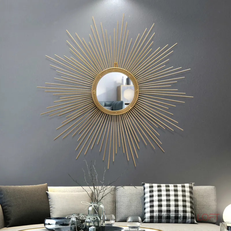 Дизайнерский настенный декор зеркало LaLume-KKK00231 от ImperiumLoft Дизайнерский настенный декор зеркало LaLume-KKK00231 от ImperiumLoft