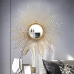 Дизайнерский настенный декор зеркало LaLume-KKK00231 от ImperiumLoft