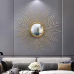 Дизайнерский настенный декор зеркало LaLume-KKK00231 от ImperiumLoft