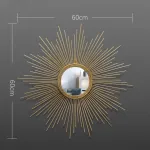 Дизайнерский настенный декор зеркало LaLume-KKK00231 от ImperiumLoft