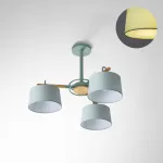 Потолочная люстра EVEN 3 Olive