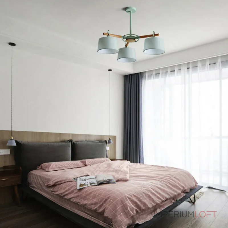 Потолочная люстра EVEN 6 Gray