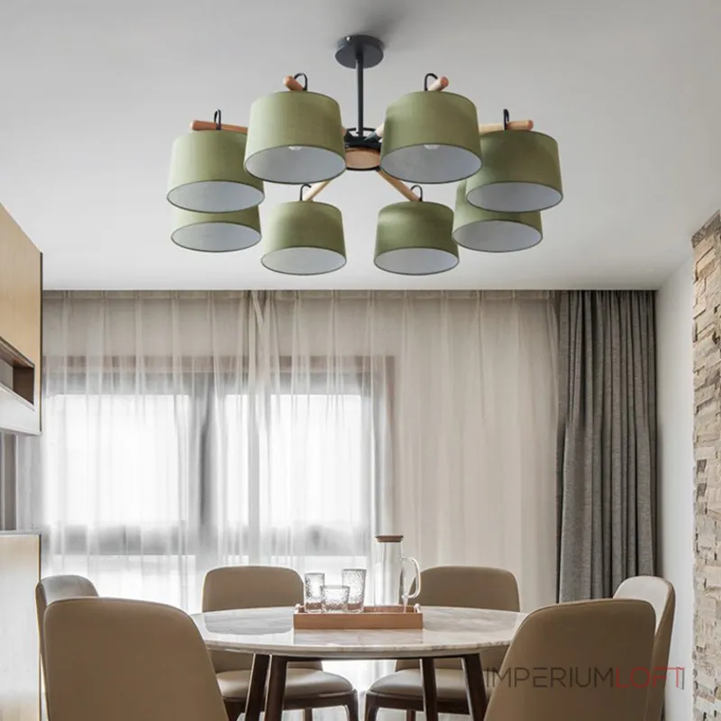 Потолочная люстра EVEN 6 Gray