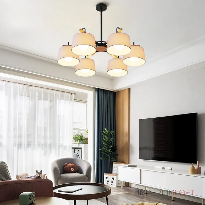 Потолочная люстра EVEN 6 Gray