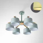 Потолочная люстра EVEN 6 Olive