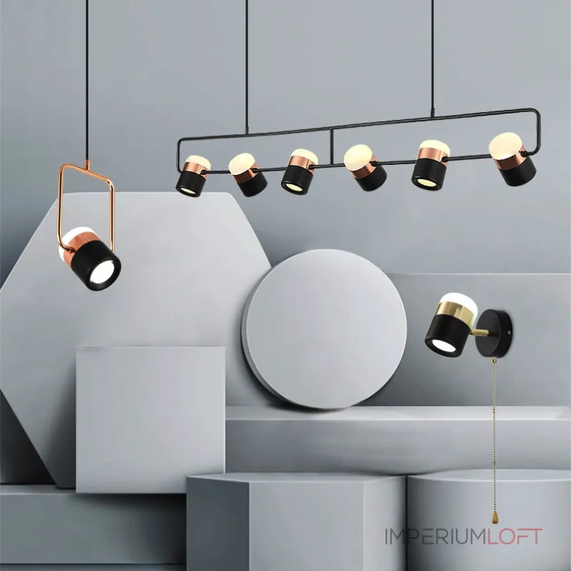 Подвесной светильник FIREFLY L135 Black от ImperiumLoft