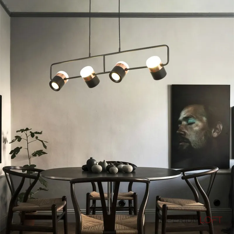 Подвесной светильник FIREFLY L135 Black от ImperiumLoft