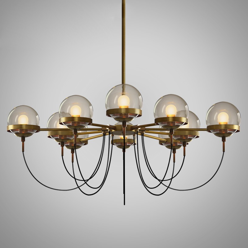 Потолочный светильник ORBIT L10 Bronze от ImperiumLoft Потолочный светильник ORBIT L10 Bronze от ImperiumLoft