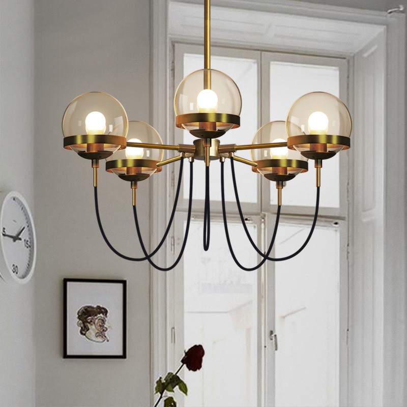 Потолочный светильник ORBIT L10 Bronze от ImperiumLoft Потолочный светильник ORBIT L10 Bronze от ImperiumLoft