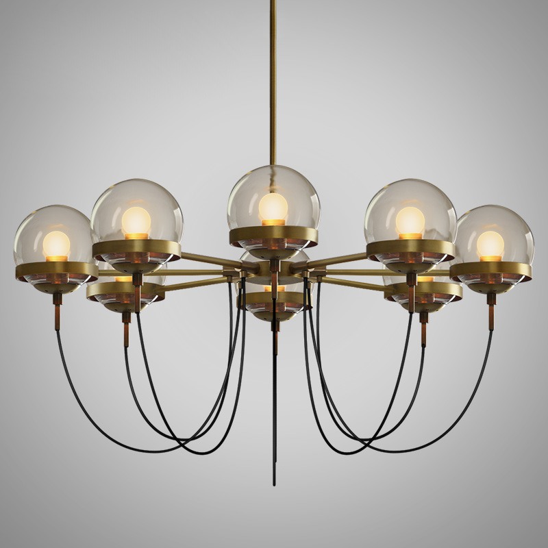 Потолочный светильник ORBIT L10 Bronze от ImperiumLoft Потолочный светильник ORBIT L10 Bronze от ImperiumLoft