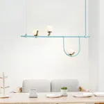 Подвесной светильник BIRD-LINE Голубой от ImperiumLoft