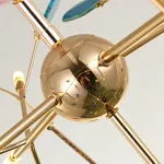 Подвесная люстра AGATE D60 Green от ImperiumLoft