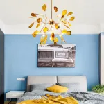 Подвесная люстра AGATE D60 Green от ImperiumLoft