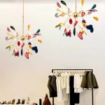 Подвесная люстра AGATE D60 Green от ImperiumLoft