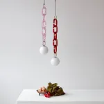 Подвесной светильник CHAIN КРАСНЫЙ от ImperiumLoft