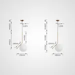 Подвесной светильник STEM от ImperiumLoft