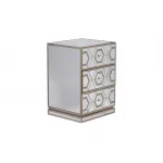 Тумбочка зеркальная с ящиками KFG044 от ImperiumLoft