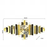 Дизайнерский настенный декор часы LaLume-KKK00384 от ImperiumLoft