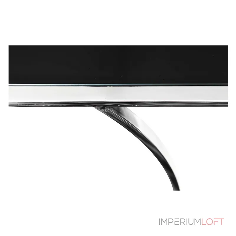 Стол журнальный приставной серебряный 13RXNT5076M-SILVER от ImperiumLoft