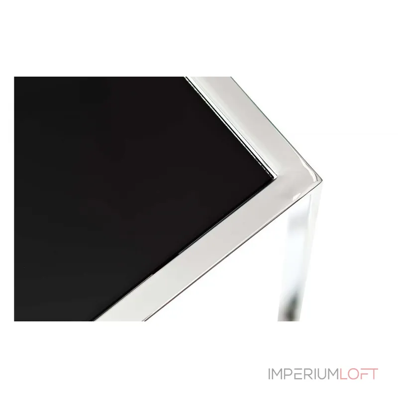 Стол журнальный приставной серебряный 13RXNT5076M-SILVER от ImperiumLoft