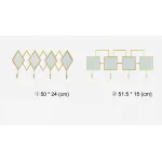 Дизайнерская вешалка зеркало в прихожую LaLume-KKK00109 от ImperiumLoft